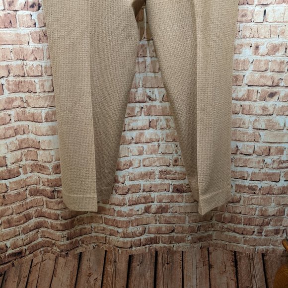 Pendleton Trousers Wool Pants Beige Size 14 - Picture 2 of 11